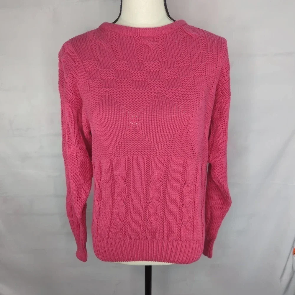 *VINTAGE* DELLA SPIGA Pink Knitted Sweater‎